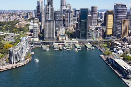 Aerial Image of CIRCULAR QUAY 2019