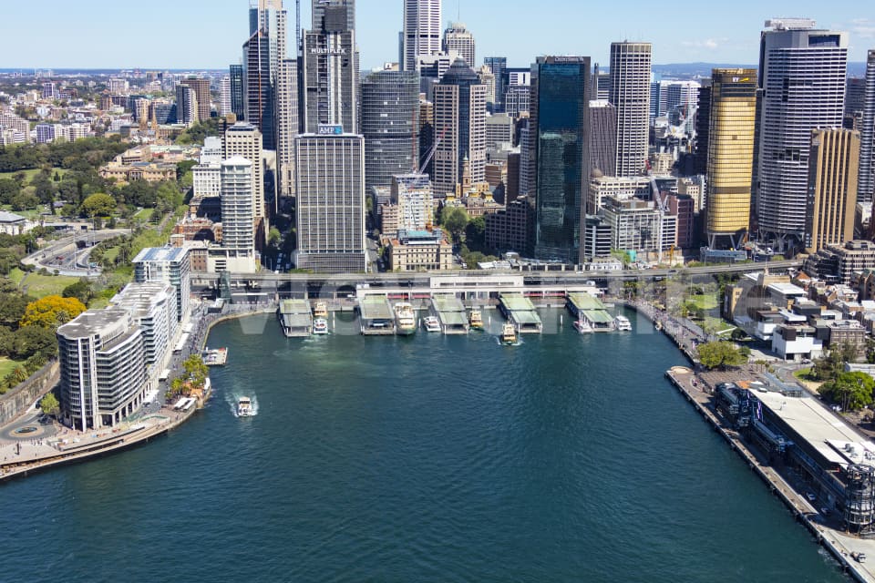 Aerial Image of Circular Quay 2019
