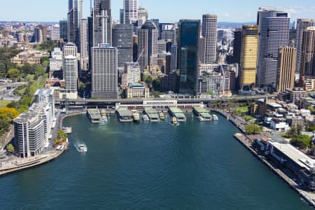 Aerial Image of CIRCULAR QUAY 2019