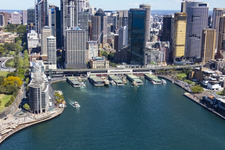 Aerial Image of CIRCULAR QUAY 2019