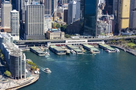 Aerial Image of CIRCULAR QUAY 2019