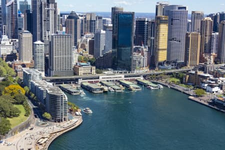 Aerial Image of CIRCULAR QUAY 2019