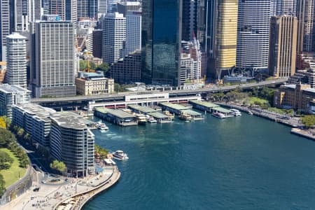 Aerial Image of CIRCULAR QUAY 2019