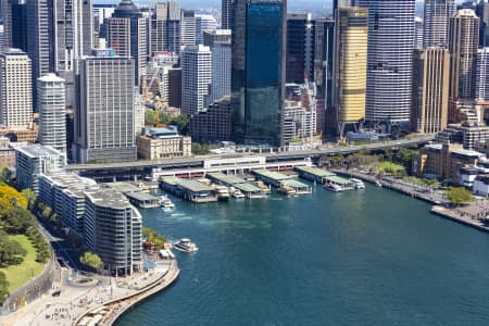 Aerial Image of CIRCULAR QUAY 2019