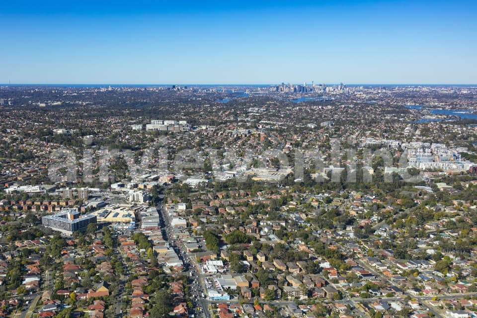 Aerial Image of Victoria Road, West Ryde