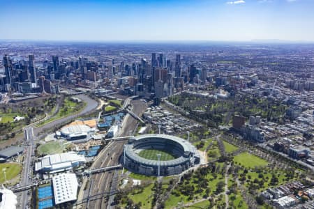 Aerial Image of MELBOURNE CRICKET GROUND