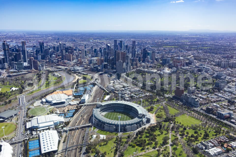 Aerial Image of Melbourne Cricket Ground