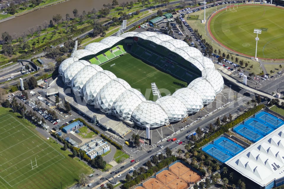 Aerial Image of AAMI Park