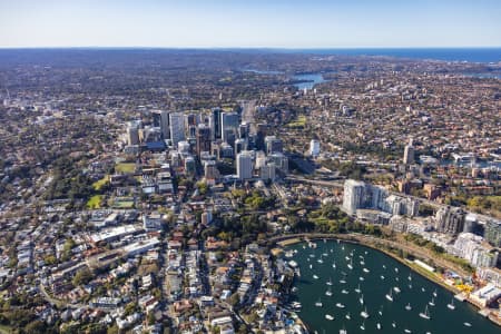 Aerial Image of MILSONS POINT