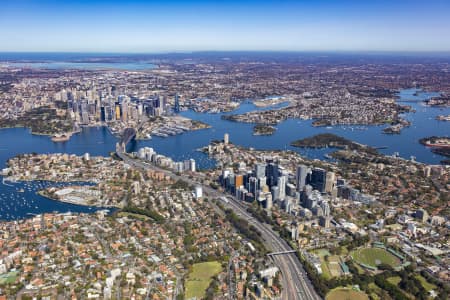 Aerial Image of MILSONS POINT