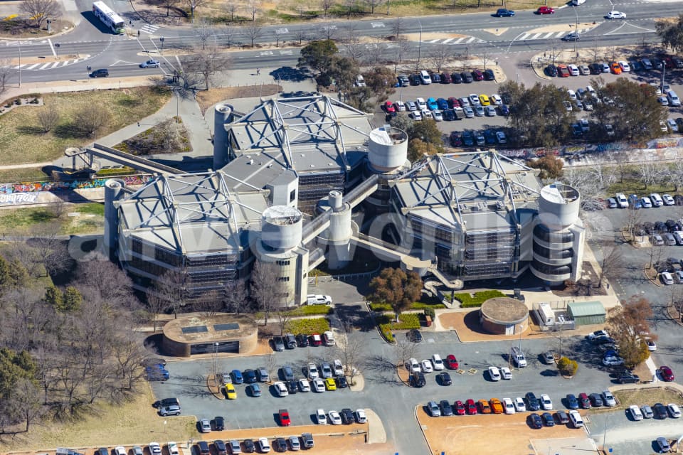 Aerial Image of Callam Offices Phillip ACT
