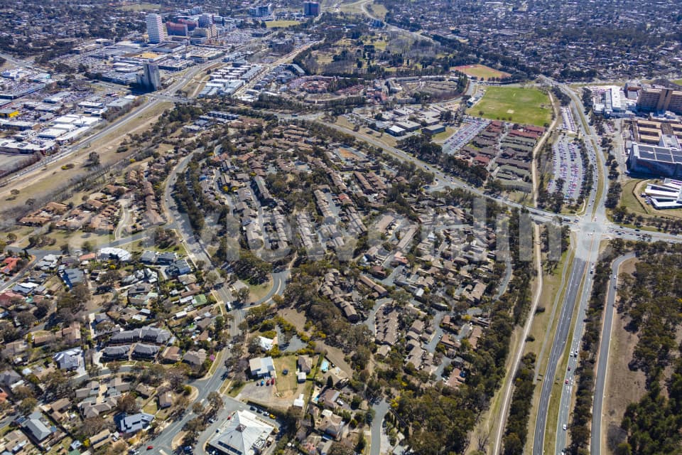 Aerial Image of Garran Canberra ACT