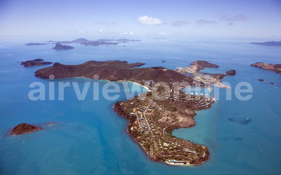 Aerial Image of Hamilton Island