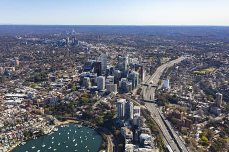 Aerial Image of MILSONS POINT