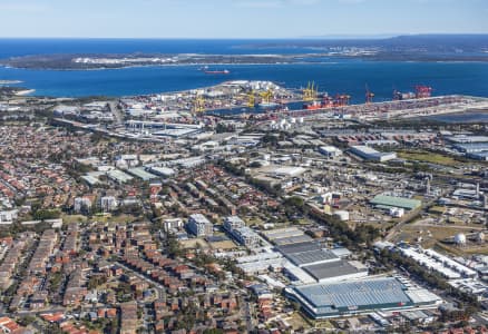 Aerial Image of BANKSMEADOW