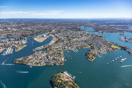 Aerial Image of BALMAIN
