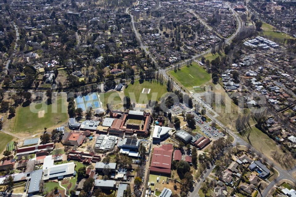 Aerial Image of Red Hill Canberra