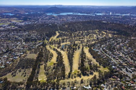 Aerial Image of THE FEDERAL GOLF CLUB CANBERRA