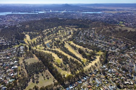 Aerial Image of THE FEDERAL GOLF CLUB CANBERRA