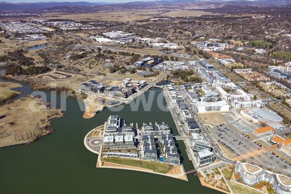 Aerial Image of Kingston Canberra ACT