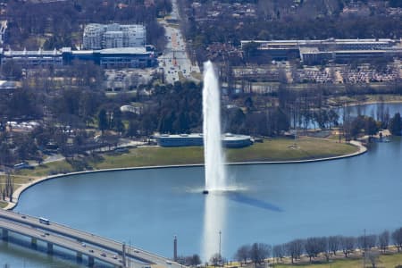Aerial Image of CAPTAIN COOK MEMORIAL JET - LAKE BURLEY GRIFFIN