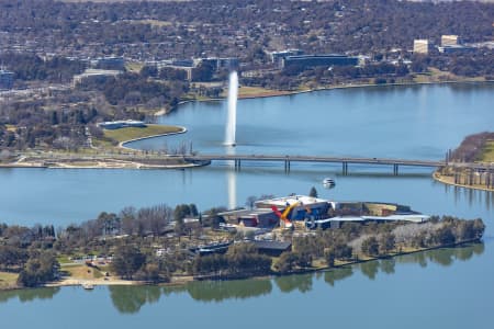 Aerial Image of NATIONAL MUSEUM OF AUSTRALIA CANBERRA