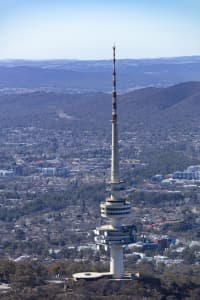 Aerial Image of TELSTRA TOWER BLACK MOUNTAIN CANBERRA