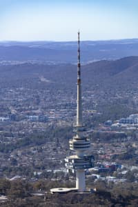 Aerial Image of TELSTRA TOWER BLACK MOUNTAIN CANBERRA