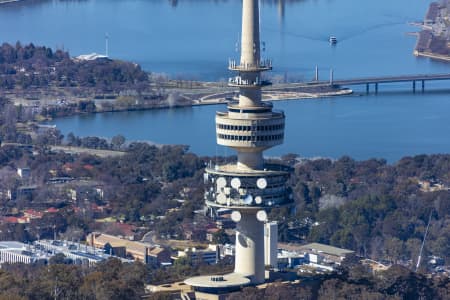 Aerial Image of TELSTRA TOWER BLACK MOUNTAIN CANBERRA