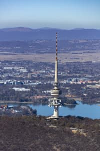 Aerial Image of TELSTRA TOWER BLACK MOUNTAIN CANBERRA