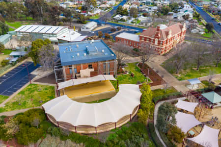 Aerial Image of MARYBOROUGH OUTDOOR THEATRE AND CENTRAL GOLDFIELDS SHIRE COUNCIL OFFICES
