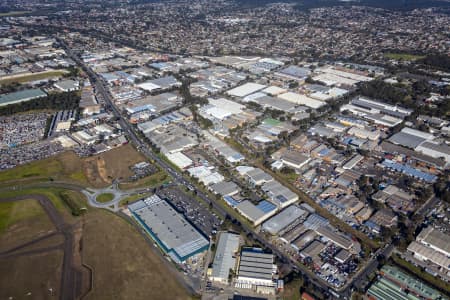 Aerial Image of BANKSTOWN IN NSW