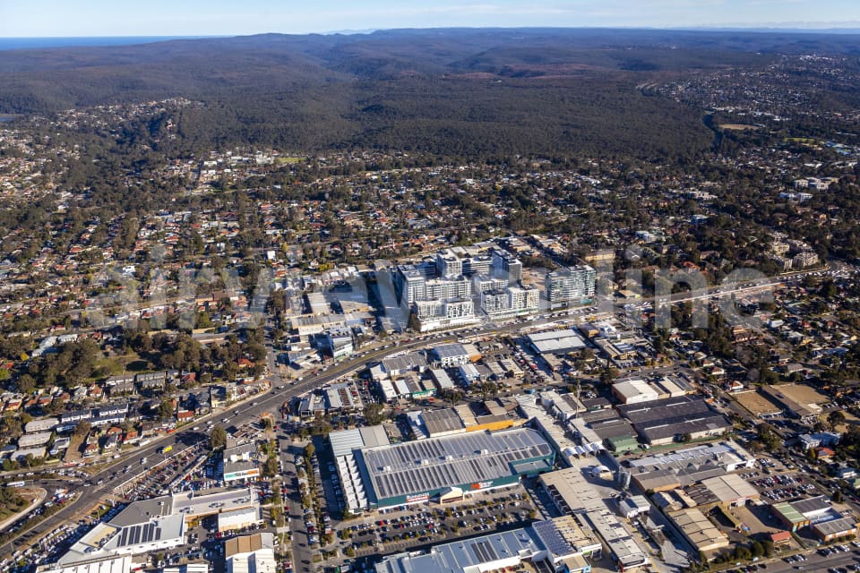 Aerial Image of Kirrawee in NSW