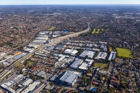 Aerial Image of KINGSGROVE IN NSW