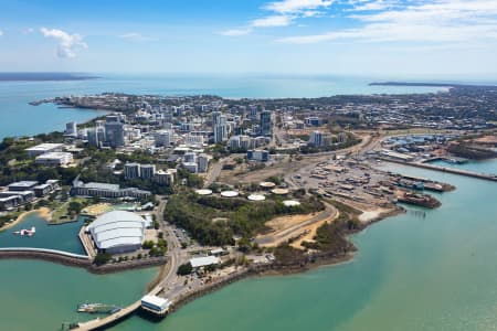 Aerial Image of DARWIN WATERFRONT PRECINCT