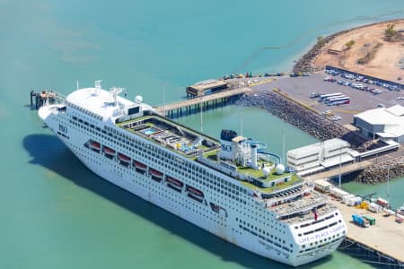 Aerial Image of P&O CRUISES DARWIN