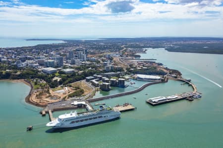 Aerial Image of P&O CRUISES DARWIN