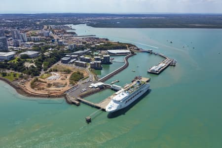 Aerial Image of P&O CRUISES DARWIN