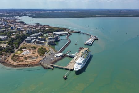 Aerial Image of P&O CRUISES DARWIN