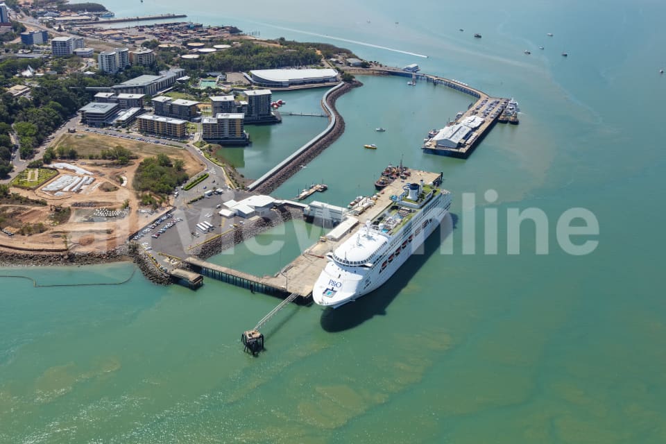 Aerial Image of P&O Cruises Darwin
