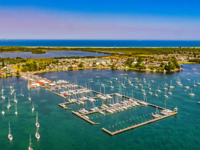 Aerial Image of BELMONT