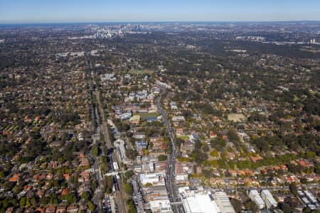 Aerial Image of GORDON IN NSW
