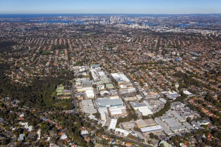 Aerial Image of CHATSWOOD IN NSW
