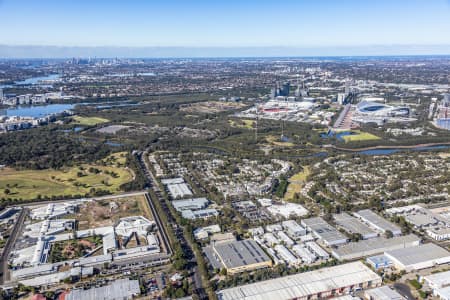 Aerial Image of NEWINGTON