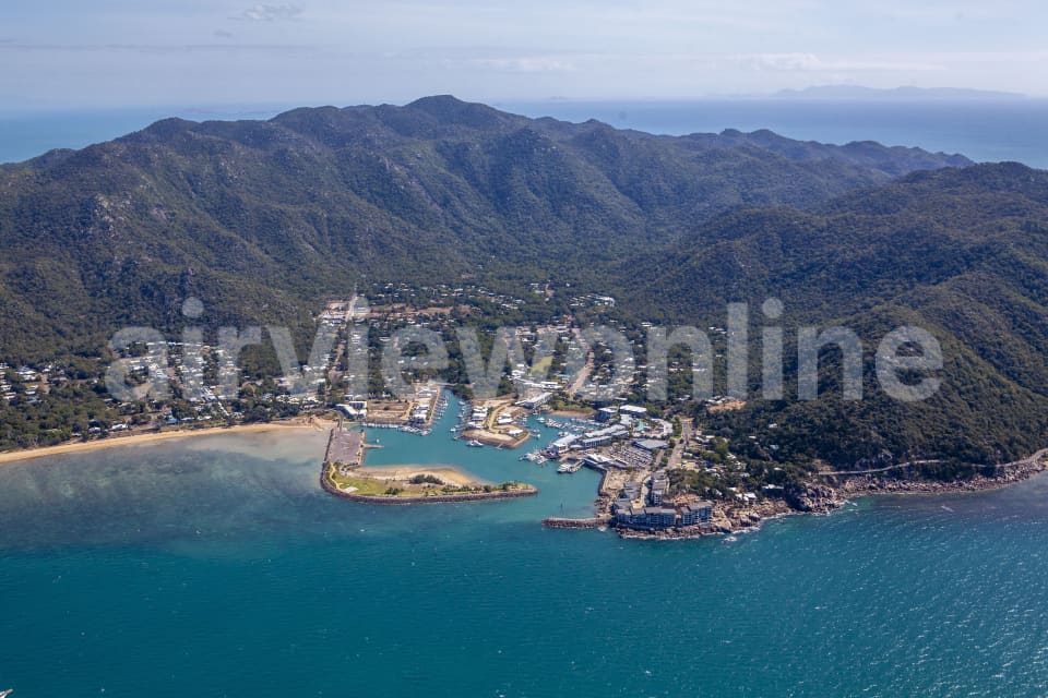 Aerial Image of Nelly Bay in QLD