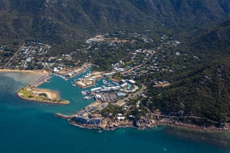 Aerial Image of NELLY BAY IN QLD