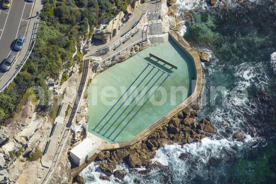 Aerial Image of Bronte Baths