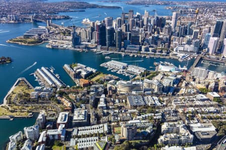 Aerial Image of PYRMONT TO SYDNEY CBD