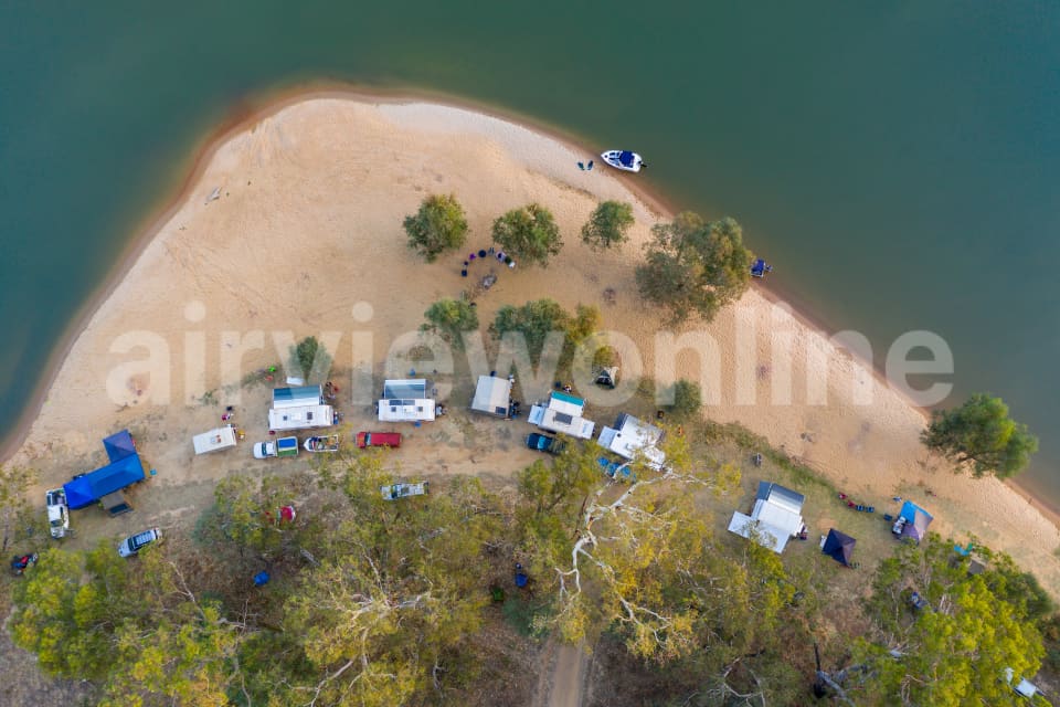 Aerial Image of Murray River at Barooga