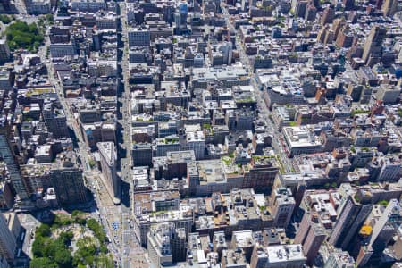 Aerial Image of MIDTOWN MANHATTAN TO GREENWICH VILLAGE